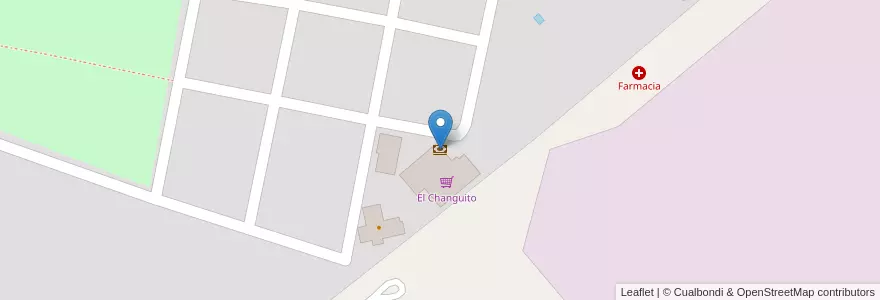 Mapa de ubicacion de Mini Banco Santaderio en アルゼンチン, サルタ州, Orán, Municipio De Hipólito Yrigoyen, El Tabacal.