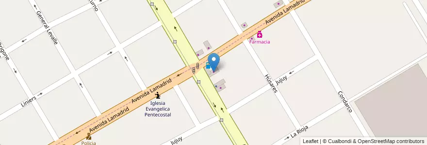 Mapa de ubicacion de Minimercado en Argentina, Buenos Aires, Partido De Quilmes, Quilmes.
