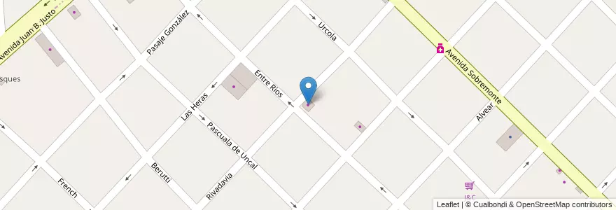 Mapa de ubicacion de Minimercado en Arjantin, Buenos Aires, Partido De San Fernando, San Fernando.