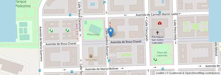 Mapa de ubicacion de Minimundo en 西班牙, Comunidad De Madrid, Comunidad De Madrid, Área Metropolitana De Madrid Y Corredor Del Henares, Leganés.