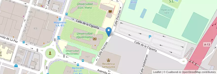 Mapa de ubicacion de Minusválidos -Disabled en إسبانيا, لا ريوخا, لا ريوخا, لوغرونيو.