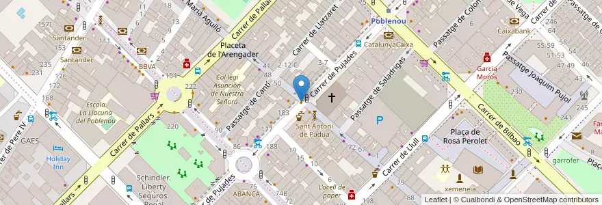 Mapa de ubicacion de Minyam en 西班牙, Catalunya, Barcelona, Barcelonès, Barcelona.