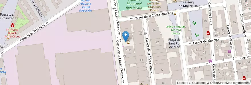 Mapa de ubicacion de Mira el preu en Espanha, Catalunha, Barcelona, Barcelonès, Barcelona.