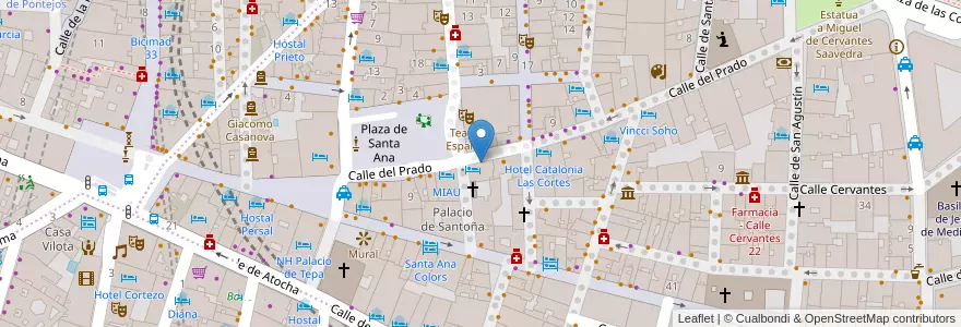 Mapa de ubicacion de Miss Sushi en Spain, Community Of Madrid, Community Of Madrid, Área Metropolitana De Madrid Y Corredor Del Henares, Madrid.