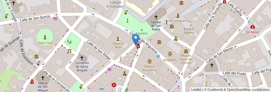 Mapa de ubicacion de Mister Vending en Spagna, Castilla Y León, Valladolid, Valladolid.