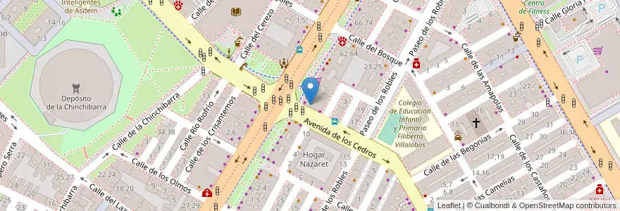 Mapa de ubicacion de Mister Vending en İspanya, Castilla Y León, Salamanca, Campo De Salamanca, Salamanca.