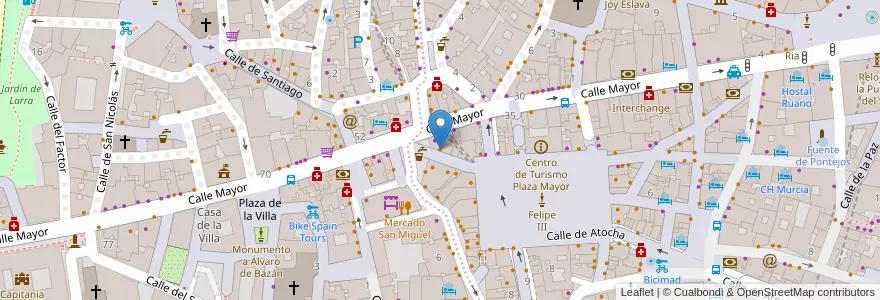 Mapa de ubicacion de Mistura Ice Cream & Coffee en Spain, Community Of Madrid, Community Of Madrid, Área Metropolitana De Madrid Y Corredor Del Henares, Madrid.