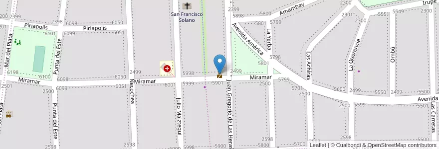 Mapa de ubicacion de Módulo 5 COE en Argentine, Santa Fe, Departamento Rosario, Municipio De Funes, Funes.