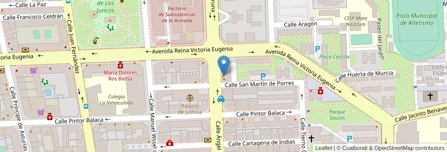 Mapa de ubicacion de Molina en Spanien, Region Murcia, Region Murcia, Campo De Cartagena Y Mar Menor, Cartagena.
