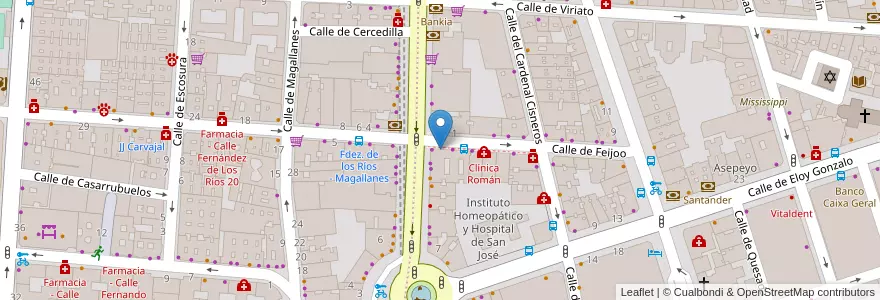 Mapa de ubicacion de Mommy&me 4D. Ecografías 4D en Espanha, Comunidade De Madrid, Comunidade De Madrid, Área Metropolitana De Madrid Y Corredor Del Henares, Madrid.