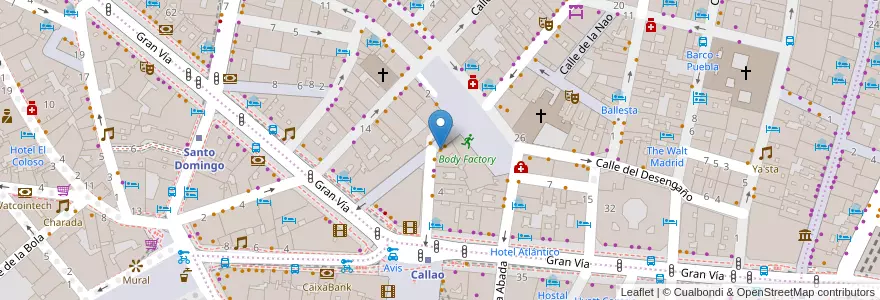 Mapa de ubicacion de Momo Bao en Испания, Мадрид, Мадрид, Área Metropolitana De Madrid Y Corredor Del Henares, Мадрид.