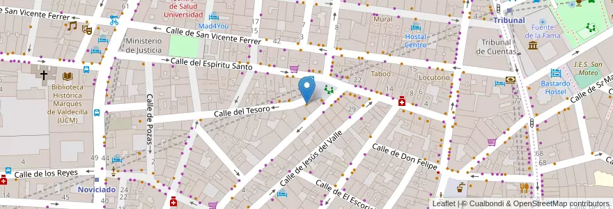 Mapa de ubicacion de Mongo en Испания, Мадрид, Мадрид, Área Metropolitana De Madrid Y Corredor Del Henares, Мадрид.