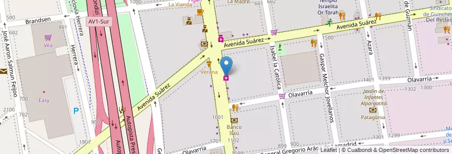 Mapa de ubicacion de Montes de Oca, Barracas en アルゼンチン, Ciudad Autónoma De Buenos Aires, Comuna 4, ブエノスアイレス.