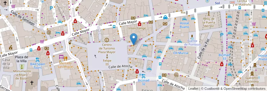 Mapa de ubicacion de Moo's en Espanha, Comunidade De Madrid, Comunidade De Madrid, Área Metropolitana De Madrid Y Corredor Del Henares, Madrid.