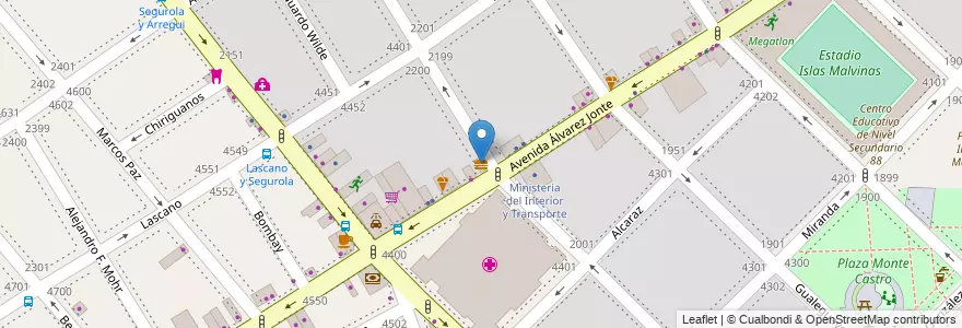 Mapa de ubicacion de Morita, Monte Castro en Arjantin, Ciudad Autónoma De Buenos Aires, Buenos Aires, Comuna 10, Comuna 11.