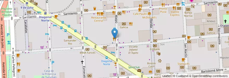 Mapa de ubicacion de Morita, San Nicolas en Argentinië, Ciudad Autónoma De Buenos Aires, Comuna 1, Buenos Aires.