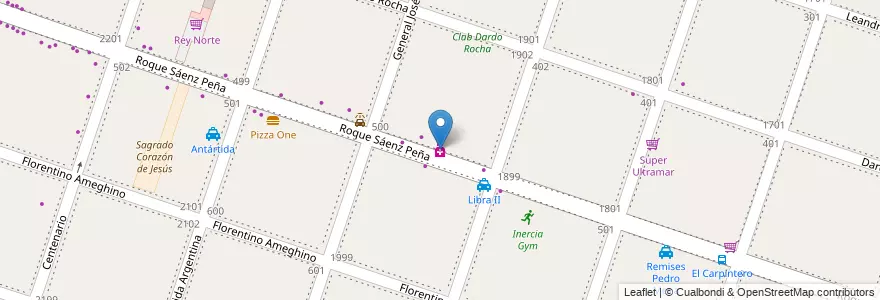 Mapa de ubicacion de Morrogh Bernard en Argentinië, Buenos Aires, Partido De Moreno, Moreno.