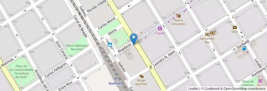 Mapa de ubicacion de Mostaza en アルゼンチン, ブエノスアイレス州, Partido De Quilmes, Quilmes.