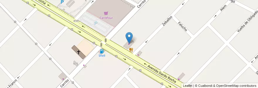 Mapa de ubicacion de Motalbano Hnos. en Argentinië, Buenos Aires, Partido De Quilmes, Bernal.