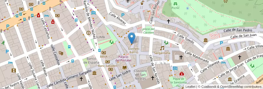Mapa de ubicacion de Mother Club en Spanje, Valencia, Alicante, L'Alacantí, Alicante.