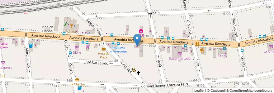 Mapa de ubicacion de Moto Roma, Liniers en Argentine, Ciudad Autónoma De Buenos Aires, Comuna 9, Buenos Aires, Comuna 10.