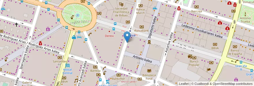 Mapa de ubicacion de Motopark en 西班牙, 巴斯克, 比斯开, Bilboaldea, 毕尔巴鄂.