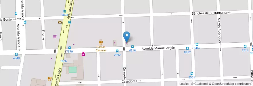 Mapa de ubicacion de Motopart Repuestos en Argentine, Santa Fe, Departamento Rosario, Municipio De Rosario, Rosario.