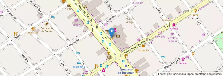 Mapa de ubicacion de Mottu, Nuñez en آرژانتین, Ciudad Autónoma De Buenos Aires, Buenos Aires, Comuna 13.