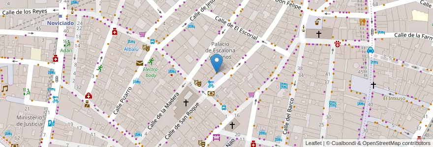 Mapa de ubicacion de Mr Ñam Ñam en Испания, Мадрид, Мадрид, Área Metropolitana De Madrid Y Corredor Del Henares, Мадрид.