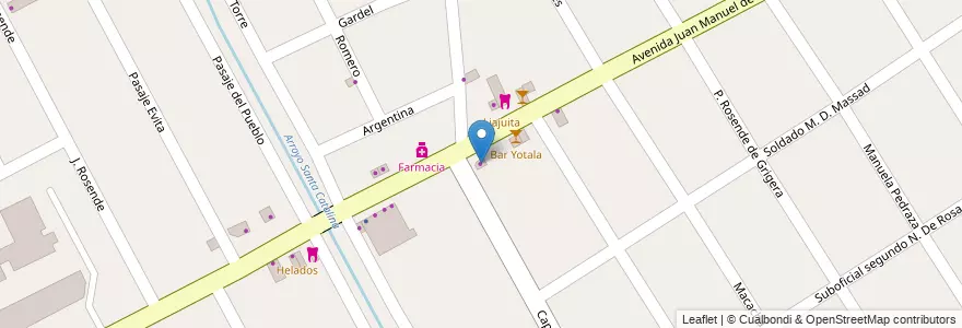 Mapa de ubicacion de Muebleria Art Para el Hogar en Argentina, Buenos Aires, Partido De Lomas De Zamora, Ingeniero Budge.