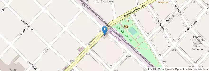 Mapa de ubicacion de Muebles en Arjantin, Buenos Aires, Partido De La Matanza, Villa Luzuriaga.