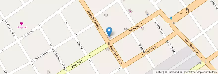 Mapa de ubicacion de Muebles y Sillones.com en Arjantin, Buenos Aires, Partido De Quilmes, Quilmes.