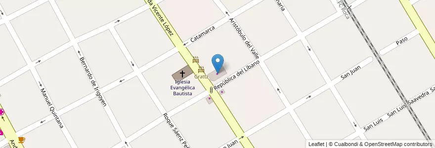 Mapa de ubicacion de Multimarca en Arjantin, Buenos Aires, Partido De Quilmes, Quilmes.