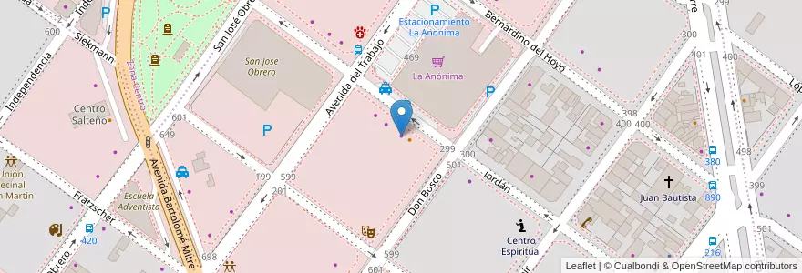 Mapa de ubicacion de Mundo Juegos en Argentinië, Santa Cruz, Chili, Mercado De La Ciudad, Deseado, Caleta Olivia.