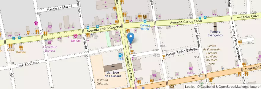 Mapa de ubicacion de Mundo Pañal, Boedo en الأرجنتين, Ciudad Autónoma De Buenos Aires, Comuna 5, Buenos Aires.