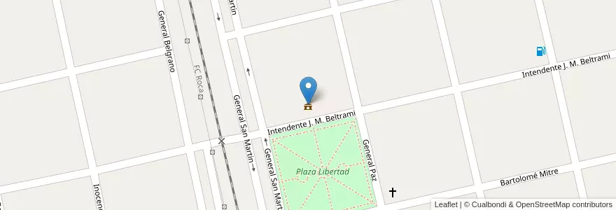 Mapa de ubicacion de Municipalidad de Mar Chiquita en 아르헨티나, 부에노스아이레스주, Partido De Mar Chiquita.