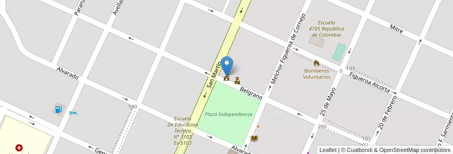 Mapa de ubicacion de Municipalidad de Rosario de la Frontera en Arjantin, Salta, Rosario De La Frontera, Municipio De Rosario De La Frontera, Rosario De La Frontera.