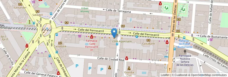 Mapa de ubicacion de Museo de las Patatas en Spanien, Autonome Gemeinschaft Madrid, Autonome Gemeinschaft Madrid, Área Metropolitana De Madrid Y Corredor Del Henares, Madrid.
