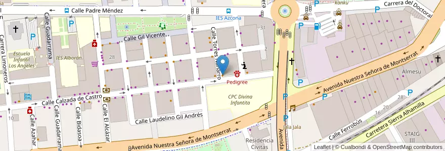 Mapa de ubicacion de Museo El Quijote en Испания, Андалусия, Альмерия, Альмерия.