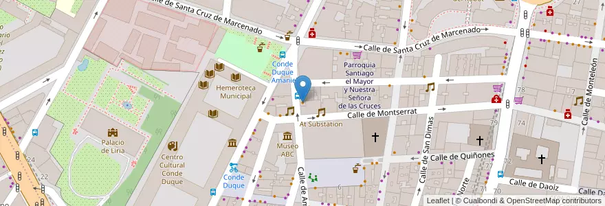 Mapa de ubicacion de Muy en Испания, Мадрид, Мадрид, Área Metropolitana De Madrid Y Corredor Del Henares, Мадрид.