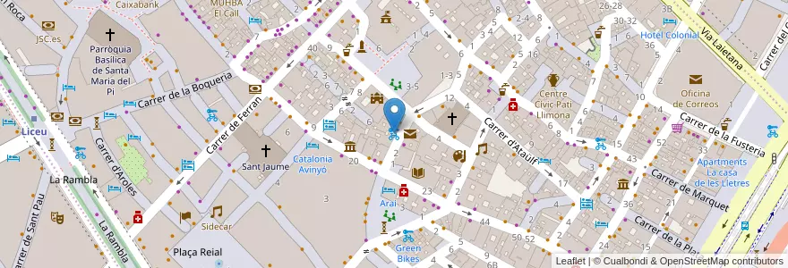 Mapa de ubicacion de My Beautiful Parking en Испания, Каталония, Барселона, Барселонес, Барселона.
