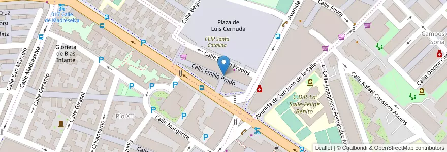 Mapa de ubicacion de My Castle Language School en Espagne, Andalousie, Séville, Séville.