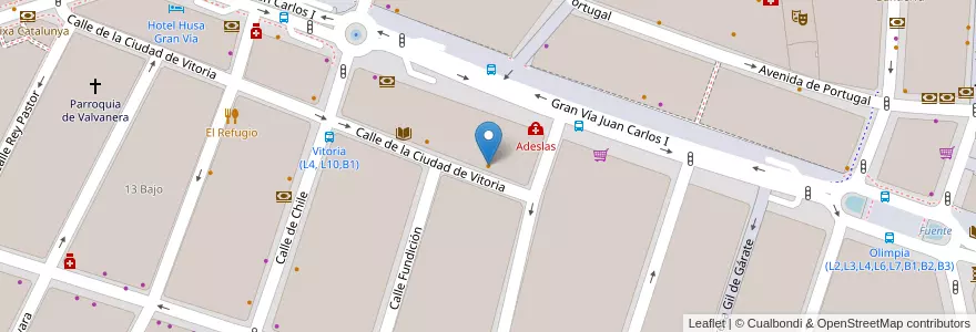 Mapa de ubicacion de My Friends en إسبانيا, لا ريوخا, لا ريوخا, لوغرونيو.