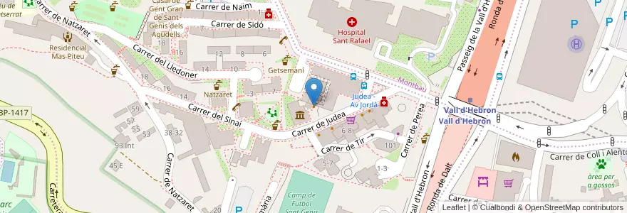 Mapa de ubicacion de My House en 스페인, Catalunya, Barcelona, Barcelonès, 바르셀로나.
