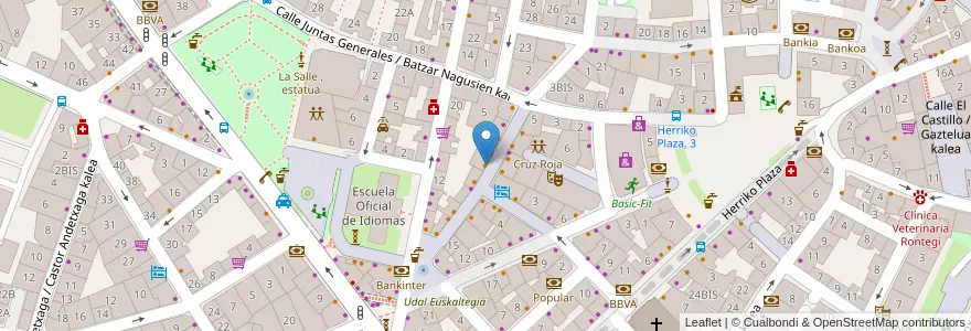 Mapa de ubicacion de My Way en 西班牙, 巴斯克, 比斯开, Bilboaldea, Barakaldo.