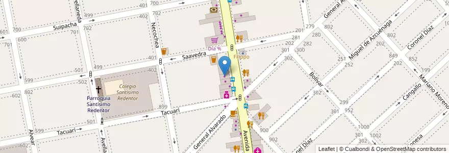 Mapa de ubicacion de Mycky's en Аргентина, Буэнос-Айрес, Partido De La Matanza, Ramos Mejía.