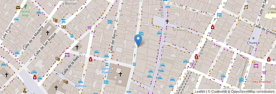 Mapa de ubicacion de myVeg en Испания, Мадрид, Мадрид, Área Metropolitana De Madrid Y Corredor Del Henares, Мадрид.