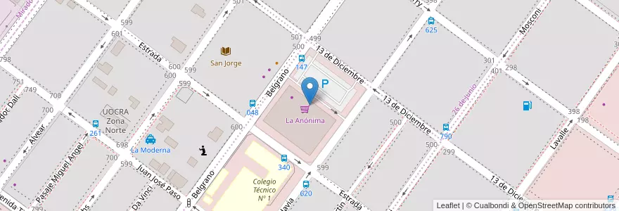 Mapa de ubicacion de Mz 33 en アルゼンチン, サンタクルス州, チリ, Mercado De La Ciudad, Deseado, Caleta Olivia.