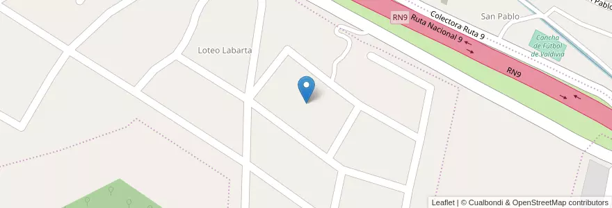 Mapa de ubicacion de MZNA 263 en 아르헨티나, Jujuy, Departamento Doctor Manuel Belgrano, Municipio De San Salvador De Jujuy.
