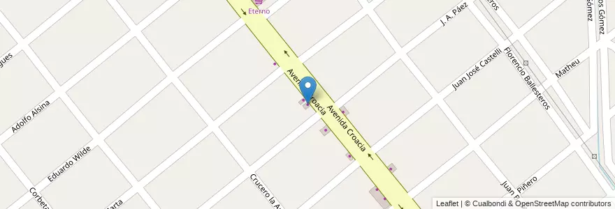 Mapa de ubicacion de Nahuel Libreria en Arjantin, Buenos Aires, Partido De José C. Paz.